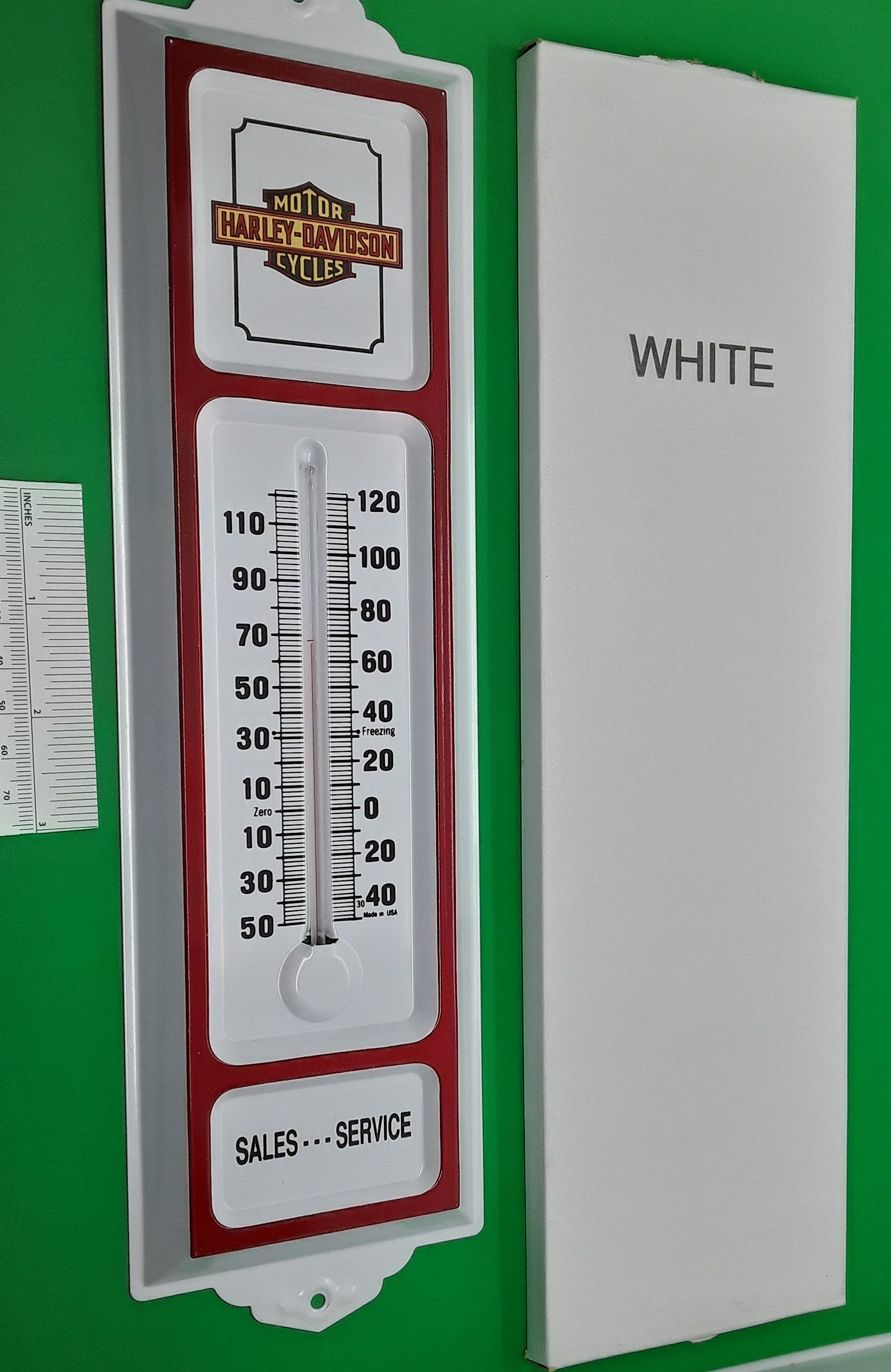 1980s HARLEYDAVIDSON Outdoor Thermometer in Original Box Etsy UK