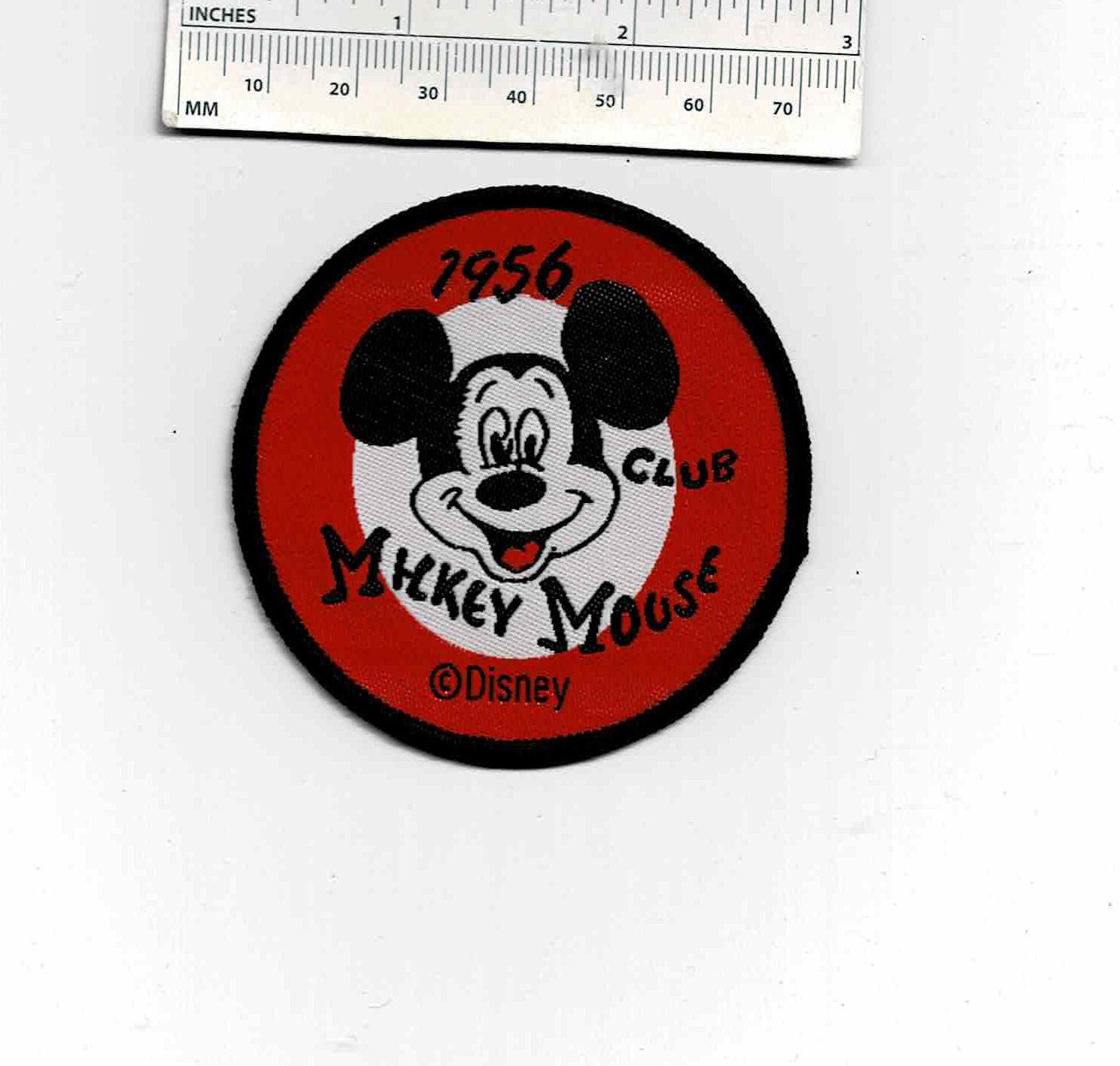 Vintage Disney's California Adventure Enginear in Training Iron-on Patch  Rare Disney Mickey Mouse Souvenir Patch 