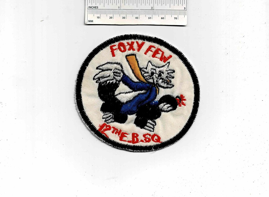 Vietnam War FOXY FEW 12th Fighter Bomber Squadron Jet 12 Us Air Force ...