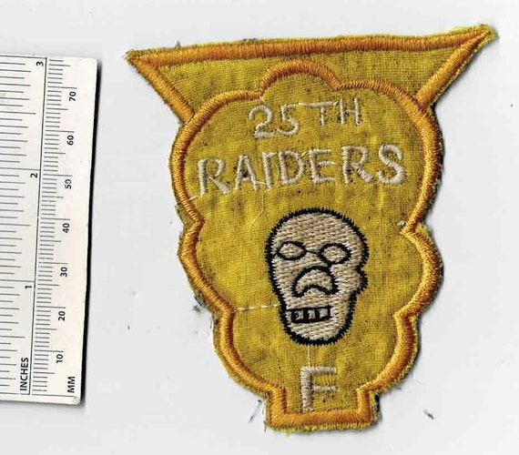 1950s Korean War 25th RAIDERS Infantry Special Forces Ops