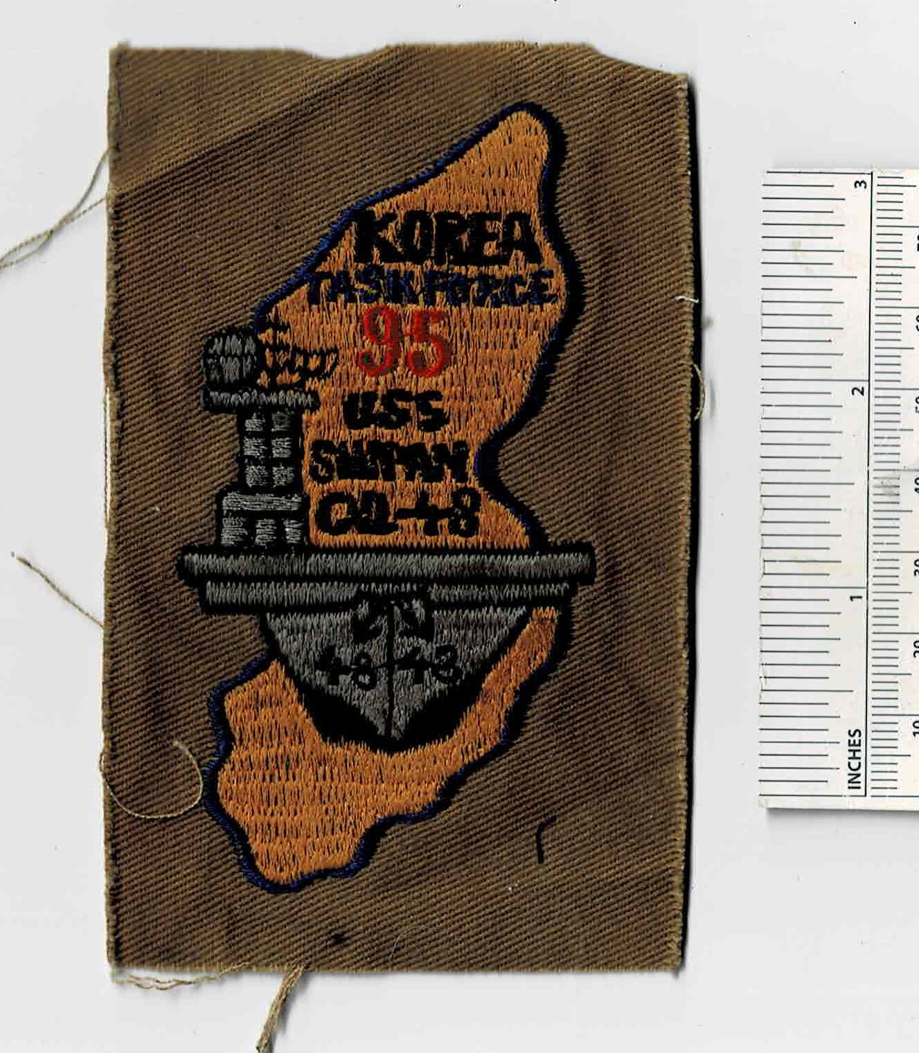 1950s Korean War USS SAIPAN CVL-48 Aircraft Carrier Light