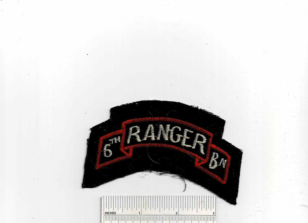 Vietnam War RANGER AIRBORNE 6th BN Tab Special Forces Ops Recon Team ...