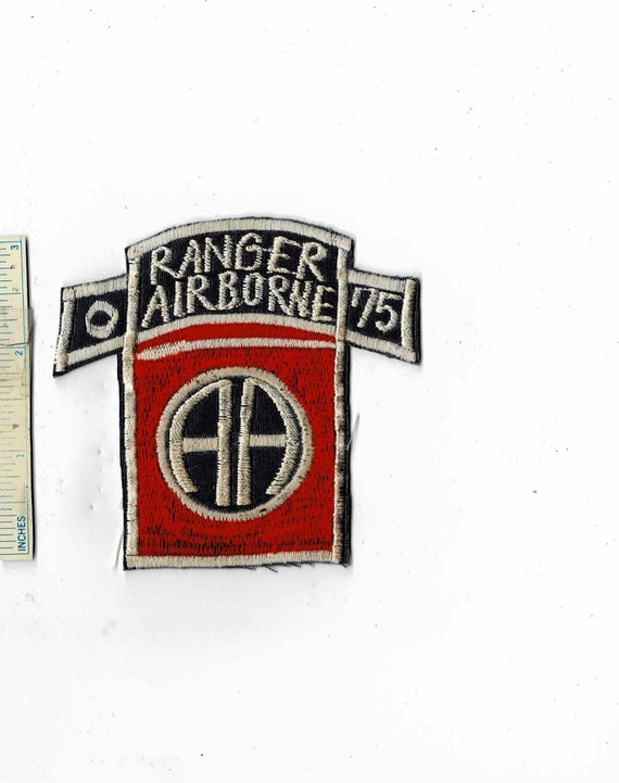 82nd Airborne Patch With Ranger Tab