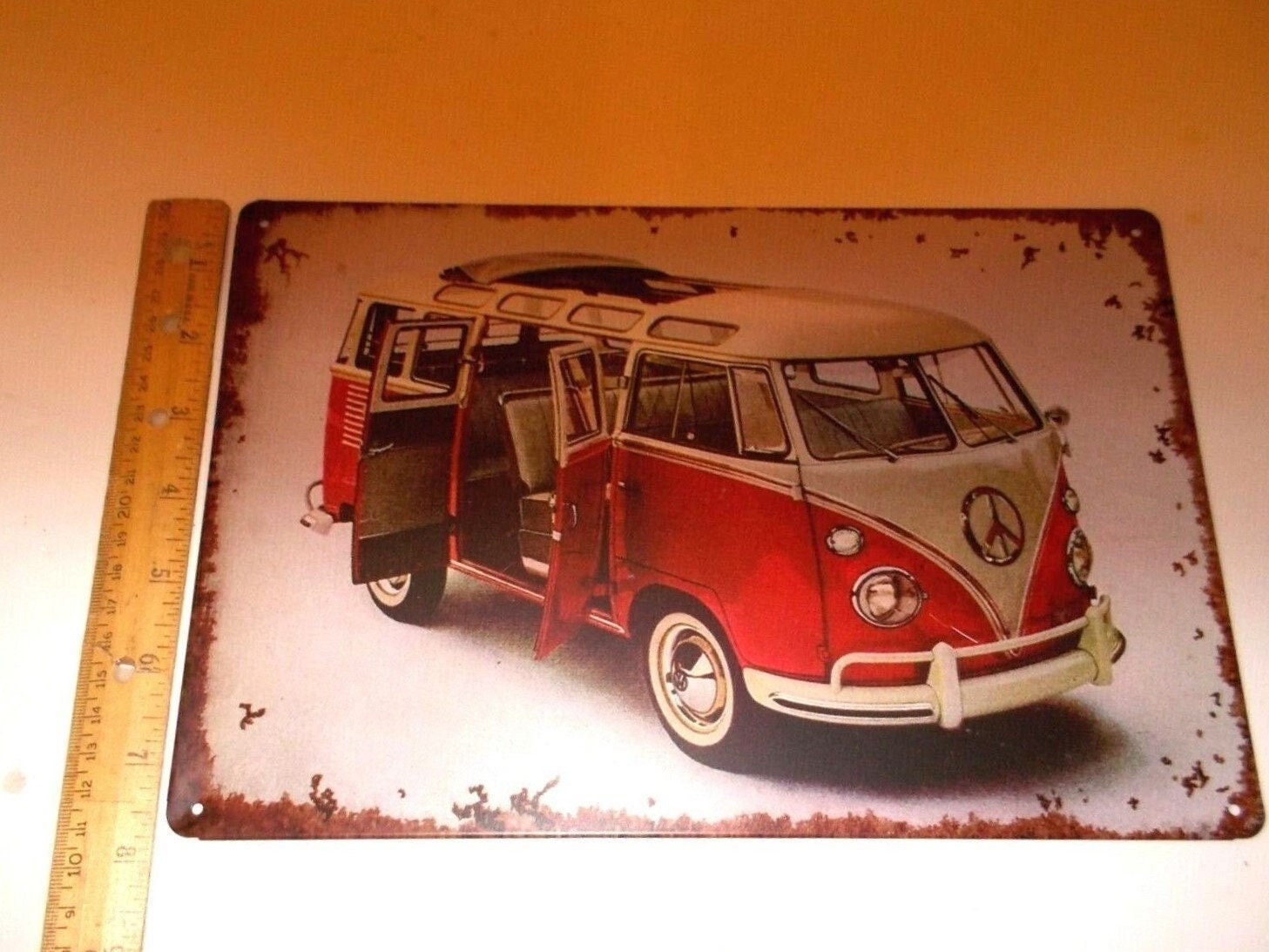 Volkswagen VW - T1 - Bulli  Blechschilder zum Sammeln für deine Wand