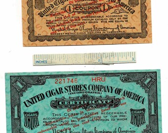 Tobacco Coupons - Etsy