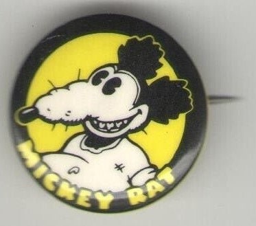 バーゲンで C1970s Comix Underground Armstrong Robert RAT MICKEY 1980s - 小物