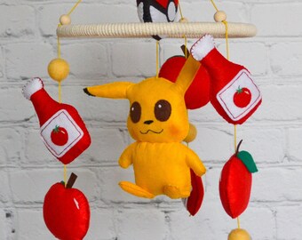 pokemon crib mobile