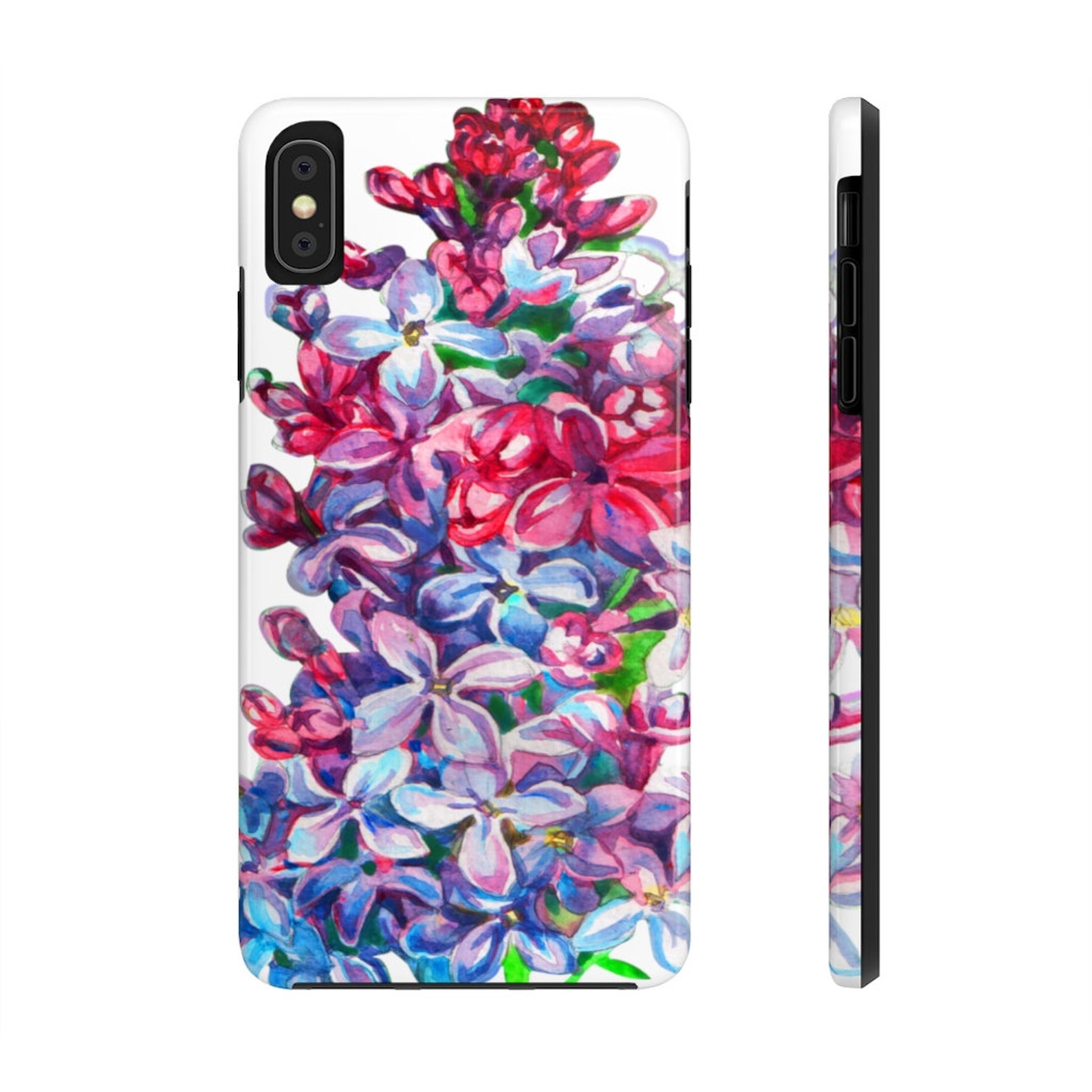 Lilac Flowers Cover Case Mate Tough Phone Cases Etsy