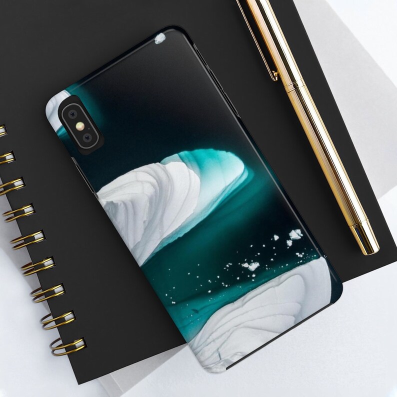 Frozen Waters Snow Aisberg Global warming Case Mate Tough Phone Cases Cover