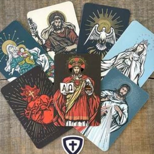 Prayer Card | Set of 7 | The Catholic Woodworker | LIMITED EDITION