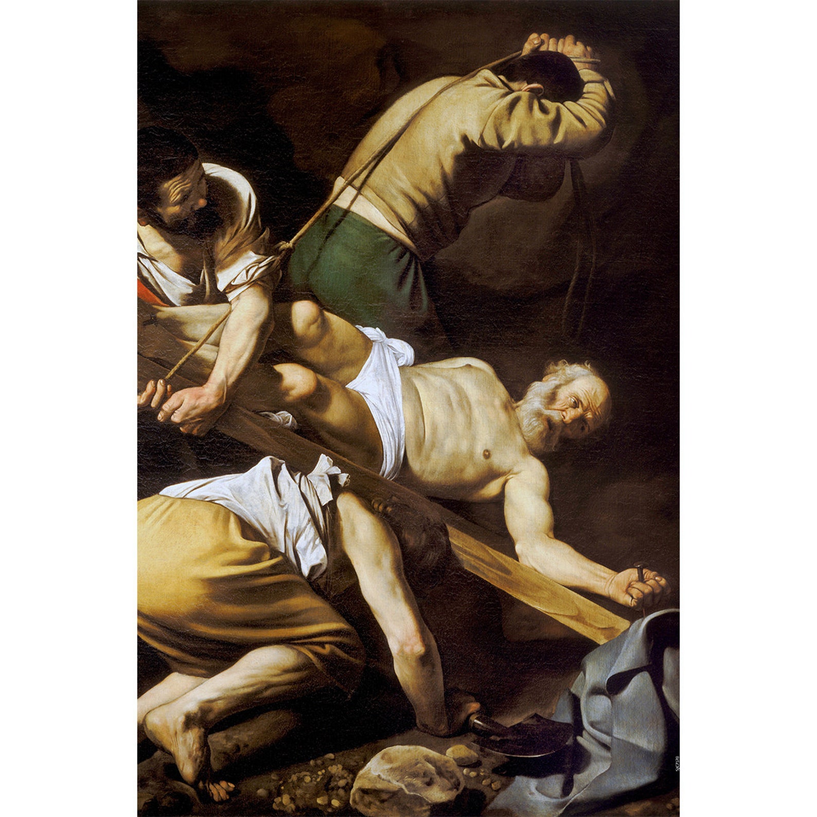 List 104+ Pictures in the crucifixion of st. peter by caravaggio, Stunning