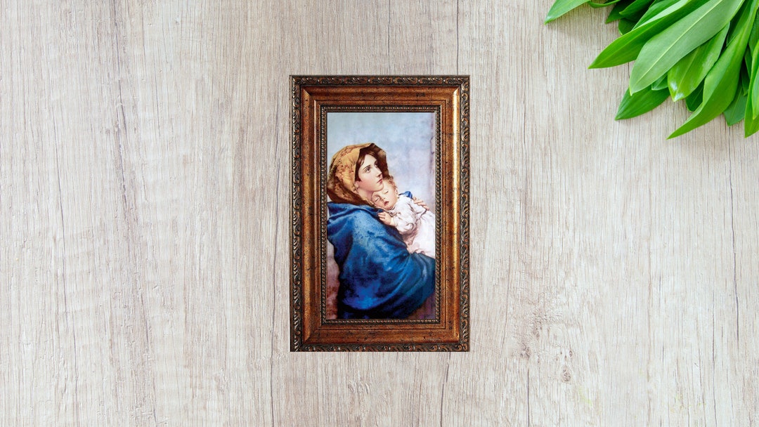 Madonna of the Streets Framed Canvas 6 X 11 including - Etsy
