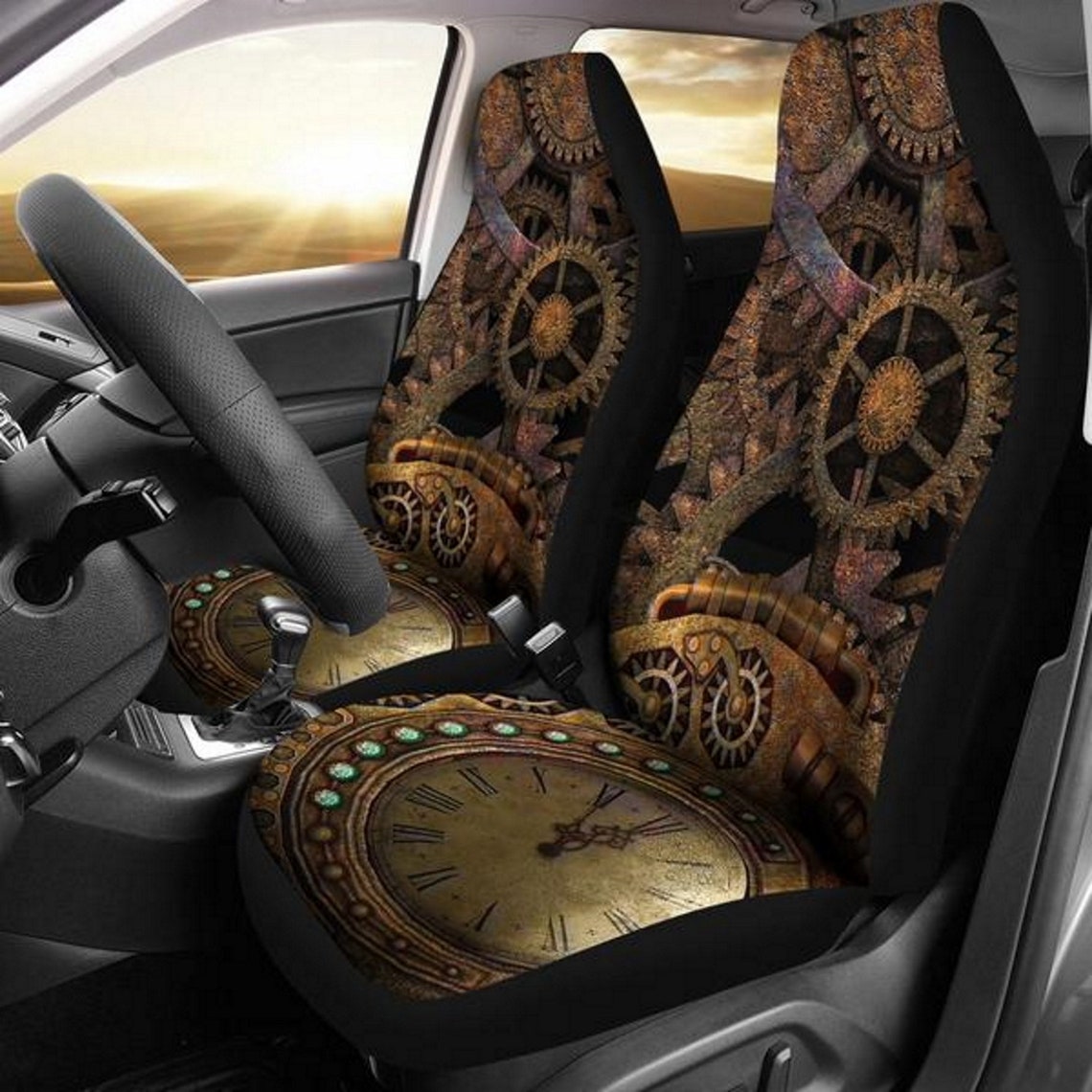 Steampunk Punk Rock Steampunk Clock Steampunk Gears-car - Etsy