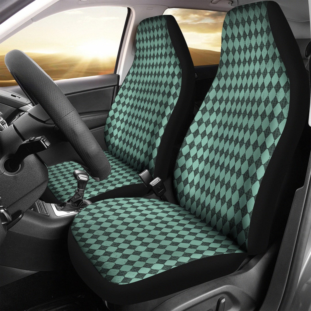Green Car Seat Covers New Car Gifts for Idea Car Accessories Etsy UK