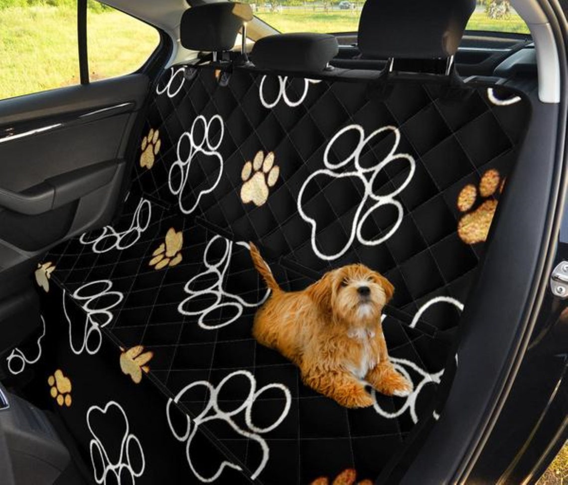 Bowling Pattern Print Pet Car Seat Cover main image 0