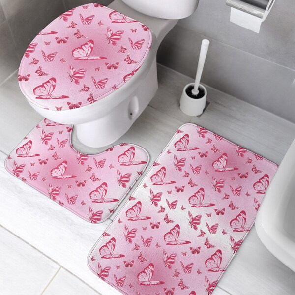 Butterfly Bathroom Set Etsy