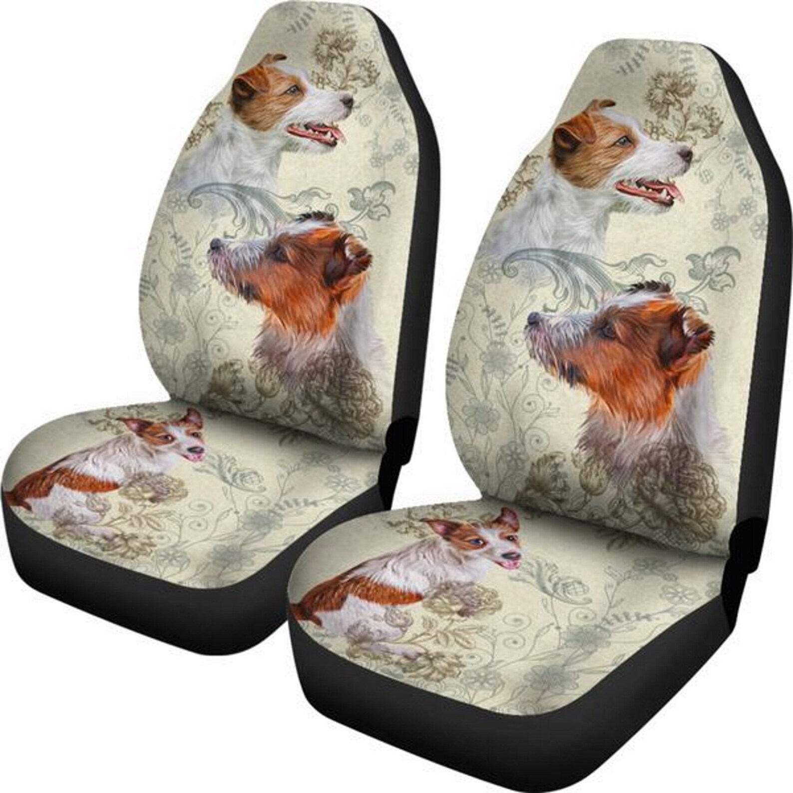 Jack Russell Terrierr, Dog Lover Gift, Car Seat Covers, Car Accessories