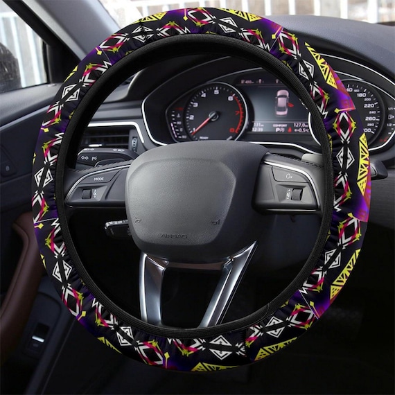 Indian Inspired Aztec Steering Wheel Cover Car Wheel Cover Custom Gift for Husband Wife Car Accessory Wheel Covers Matching Seat Cover Etsy
