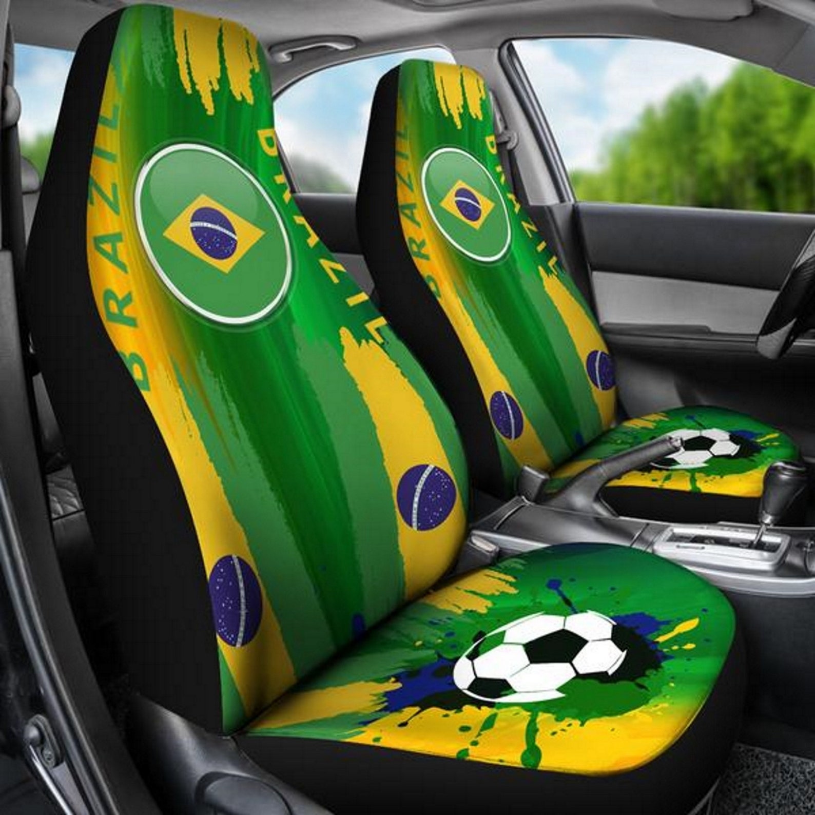 Soccer Lovers T Brazil World Cup Soccer T Car Seat Etsy