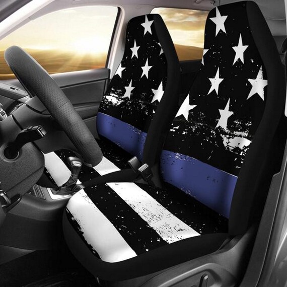 Buy Thin Blue Line Blue Line Flag Blue Lives Matter car Seat