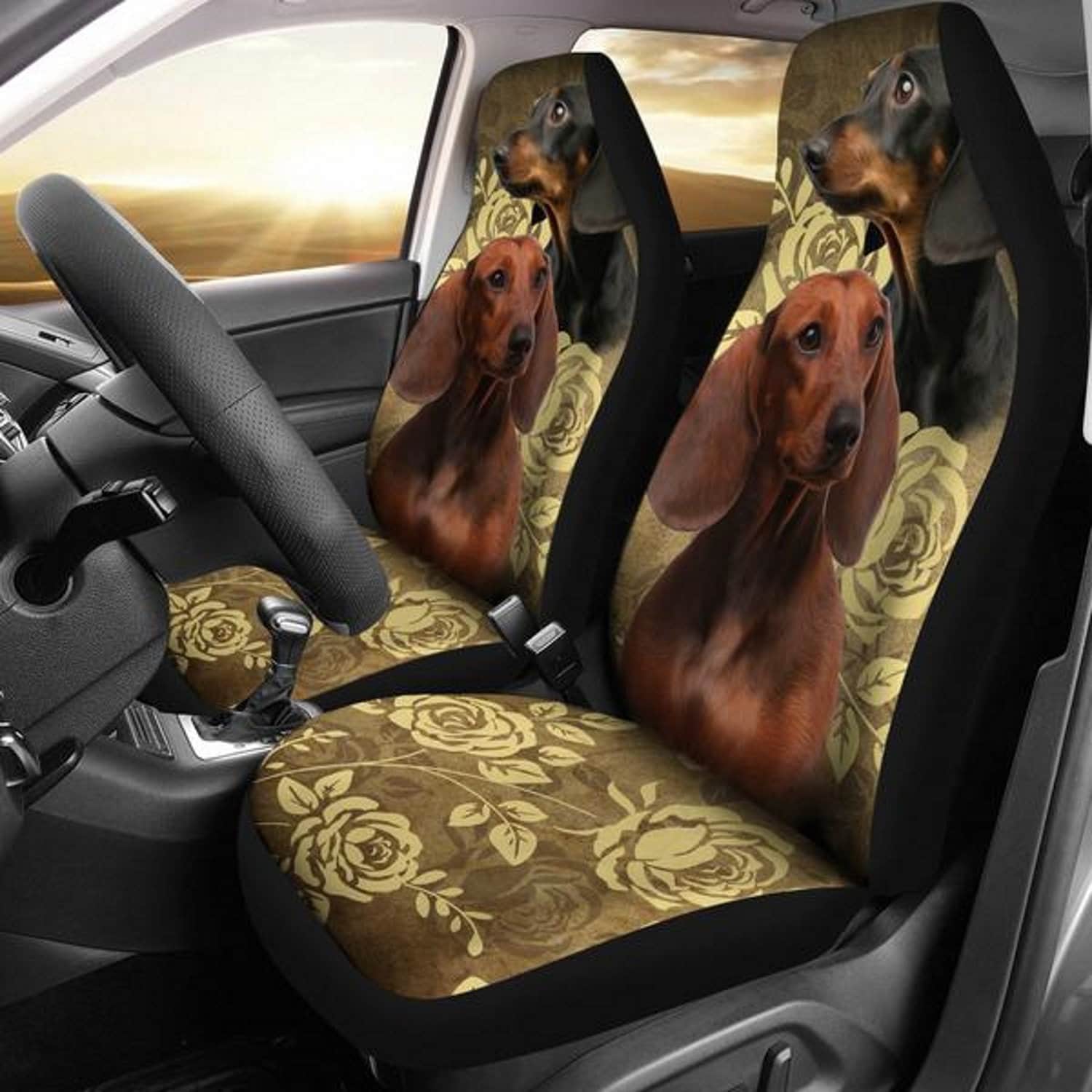 Dachshund car 2025 seat covers