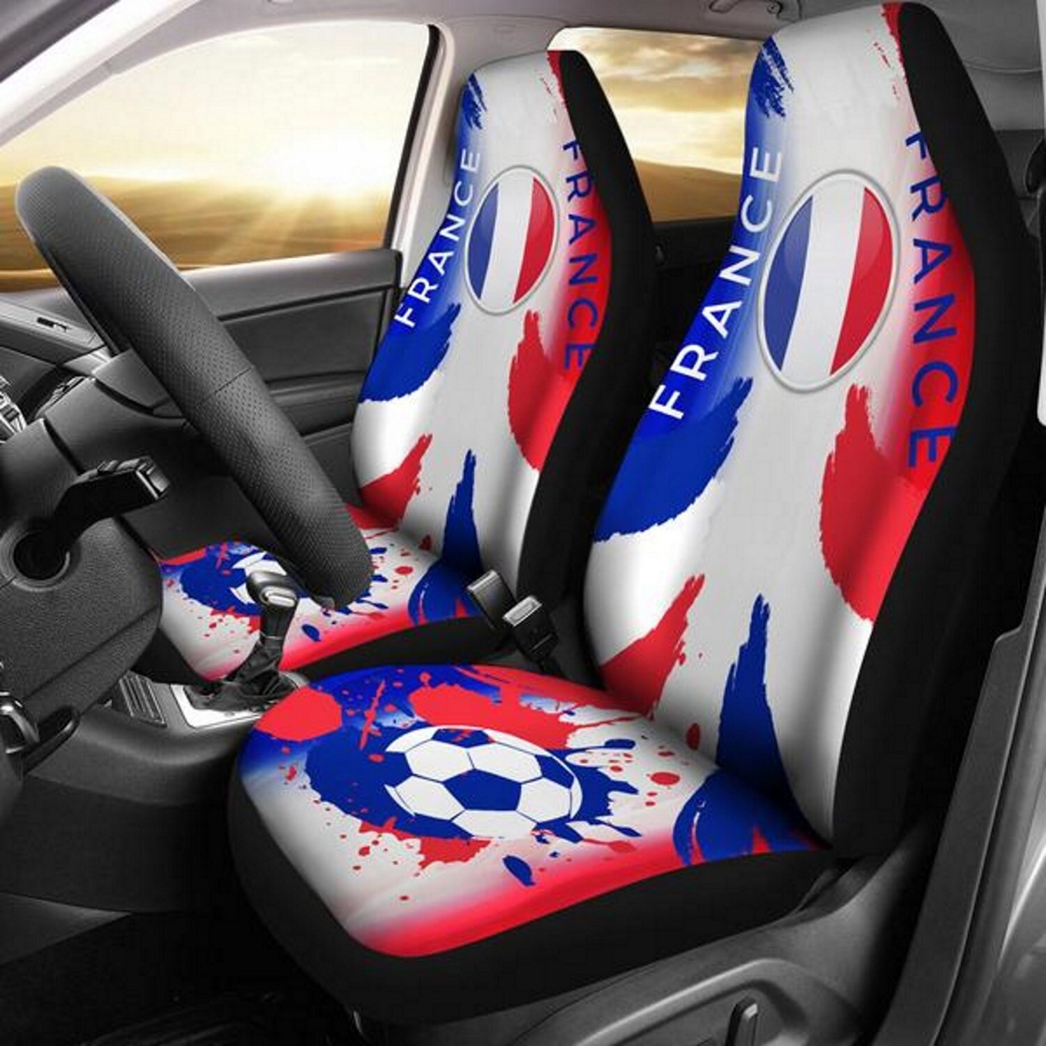 World Cup Trophy car seat cover, car accessory, Qatar 2022, World Cup