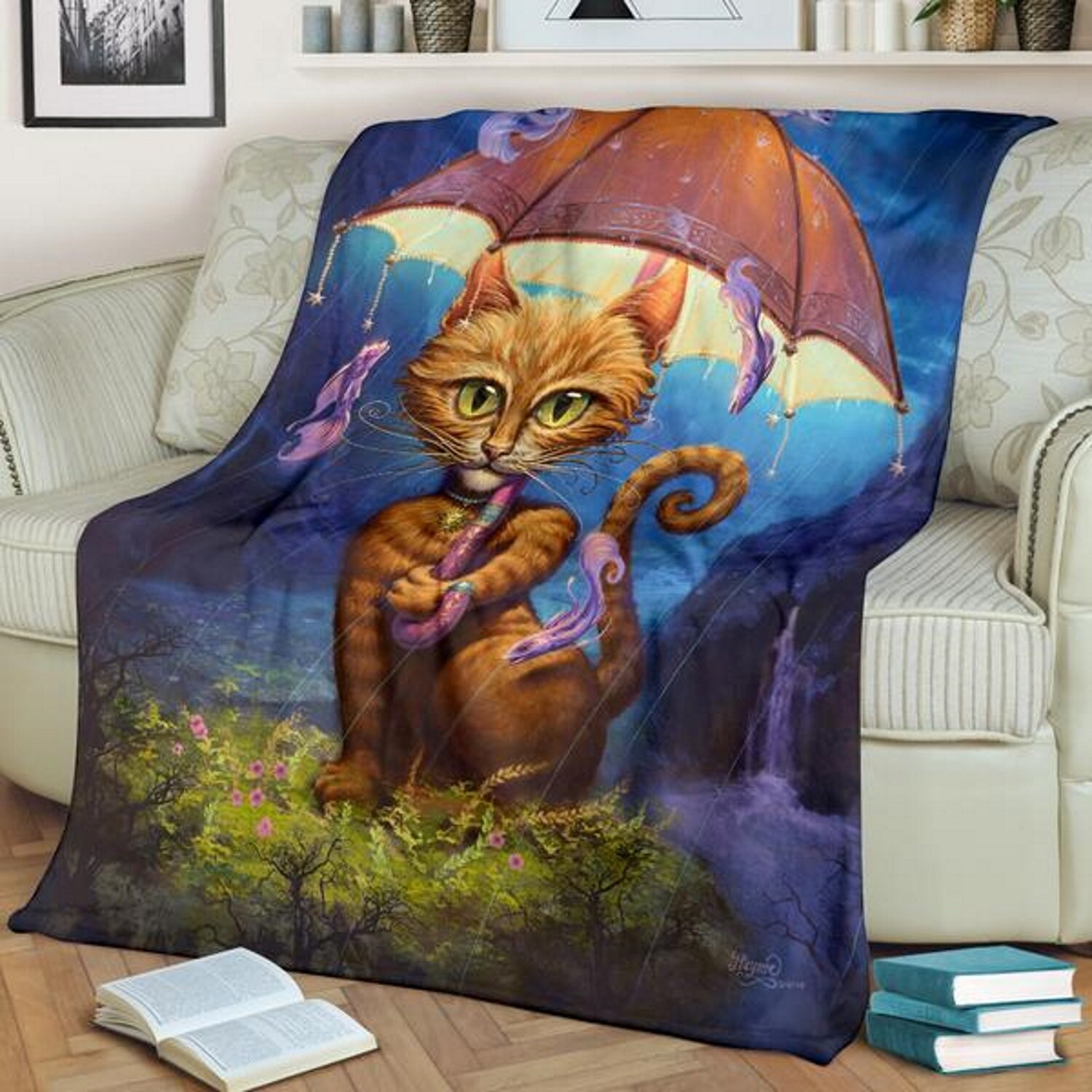Cat Weighted Blanket Etsy Canada