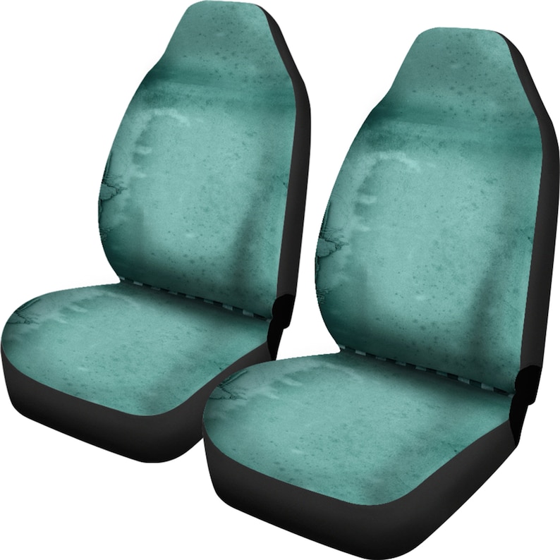 Emerald Green Car Seat Covers, Car Lover Gifts for Idea Custom Made