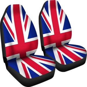 London British Flag Pattern Print Pet Car Seat Cover