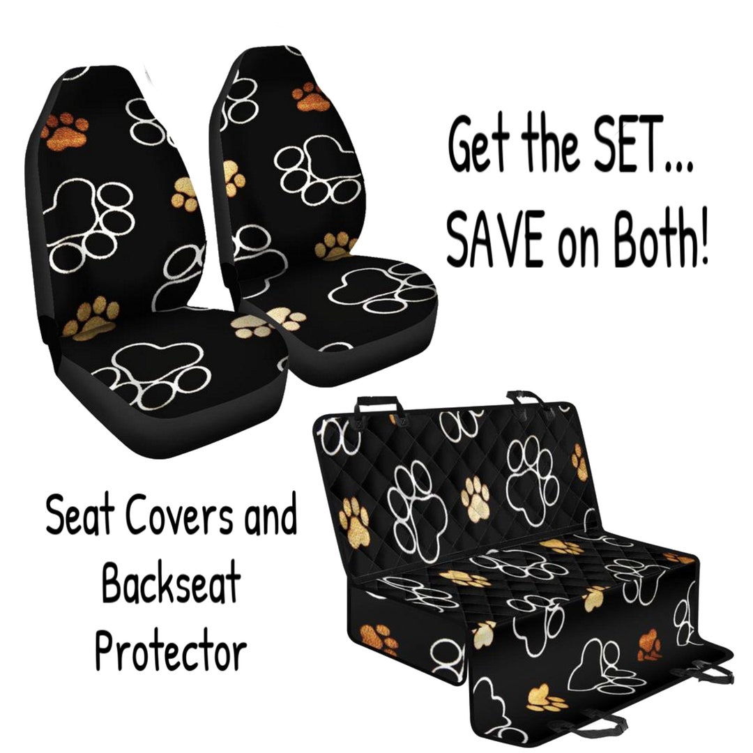 Green Paw Pet Car Seat Cover main image 1