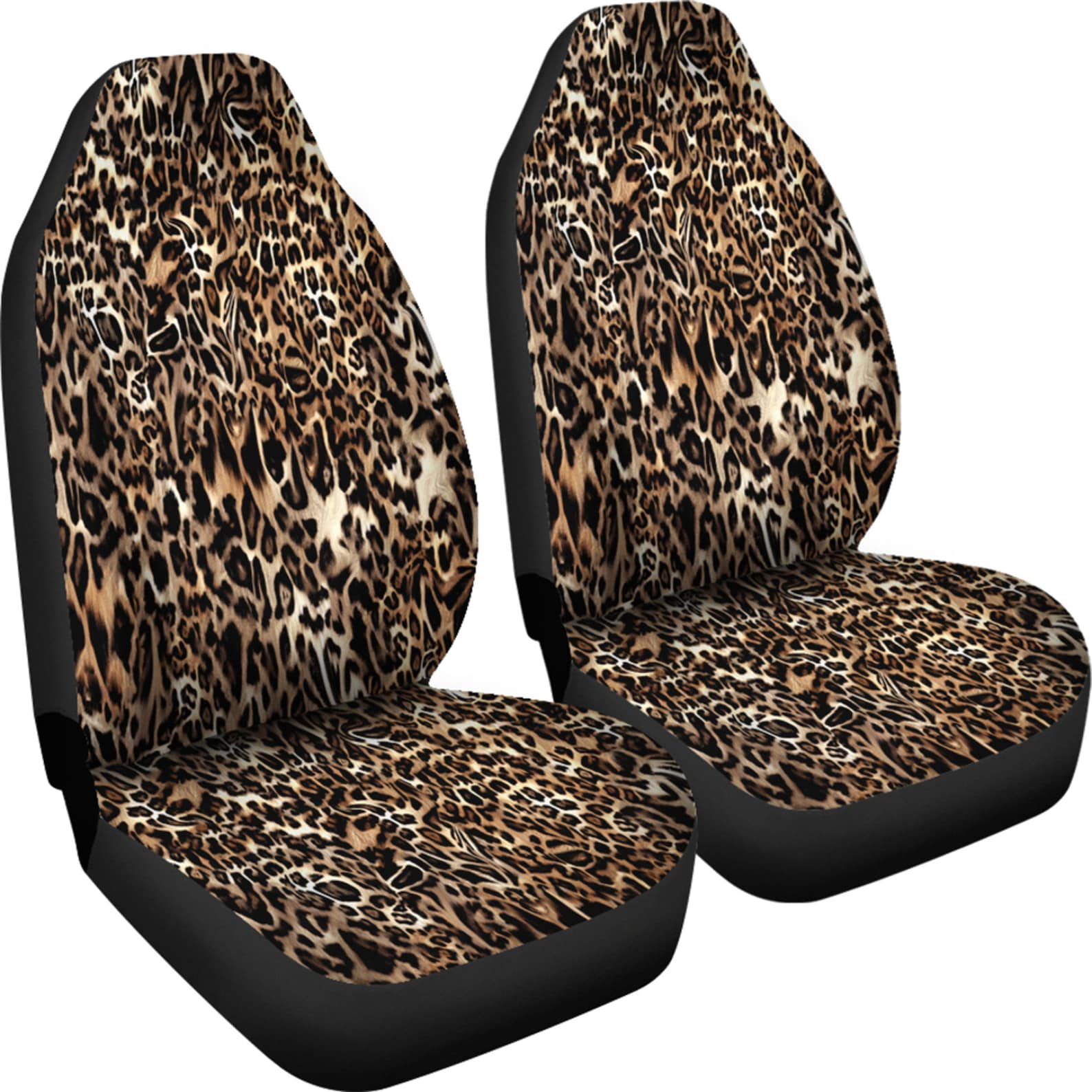 Colorful Neon Leopard Pet Car Seat Cover main image 1