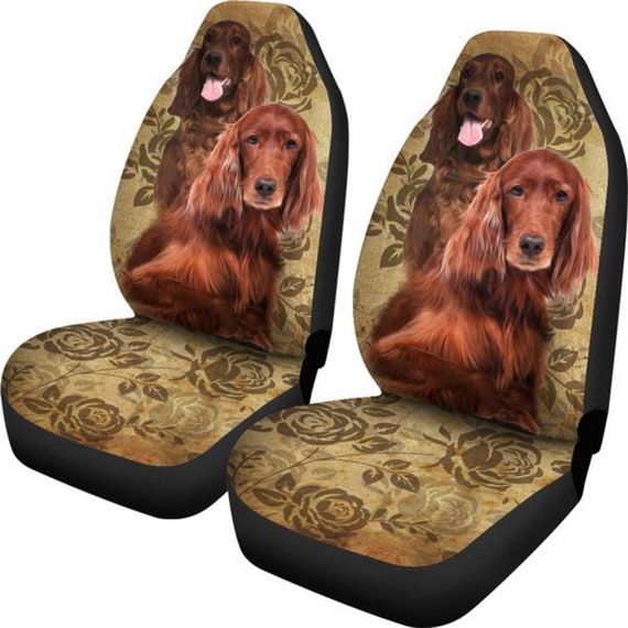 Irish Setter Car Seat Cover (Set of 2) Irish Setter Car Seat Cover (Set of 2)