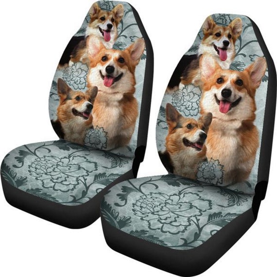 Pembroke Welsh Corgi Car Seat Covers (Set of 2) Pembroke Welsh Corgi Car Seat Covers (Set of 2)