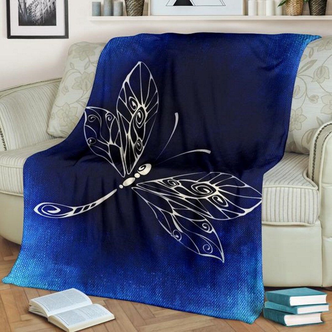 Dragonflies, Dragonfly Gift, Throws and Blankets, Housewarming Gift