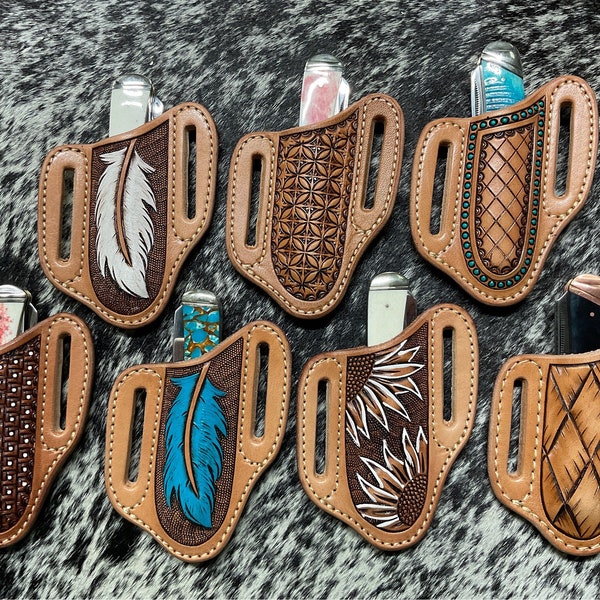 B) Handmade Knife Sheath Combo
