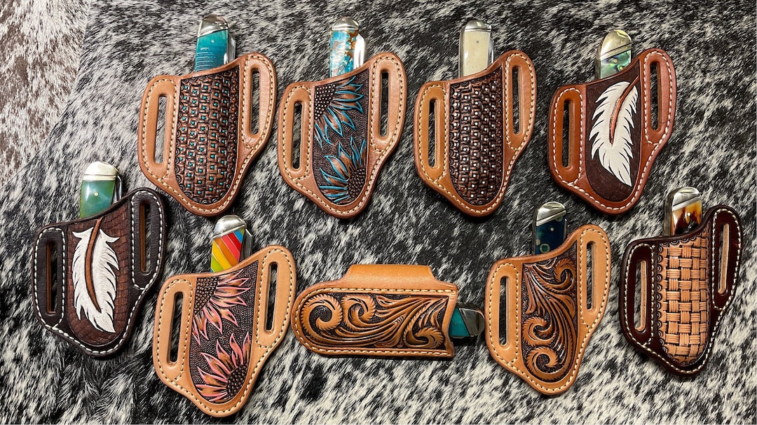 A Handmade Knife Sheath Combo Etsy