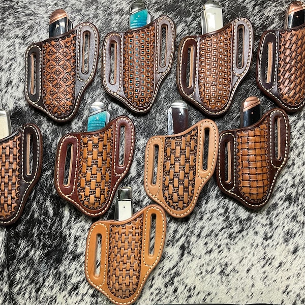 Pete Burk LeatherWorks Sheaths