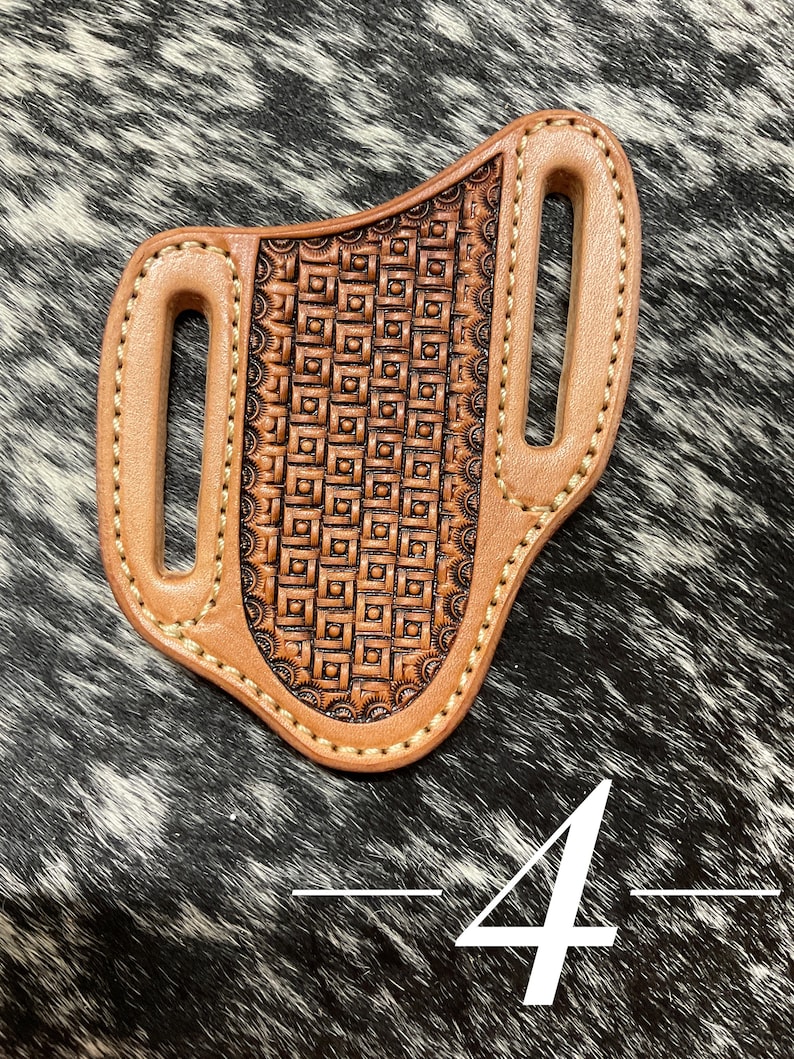 C) Hand Tooled Leather Knife Sheath - Etsy