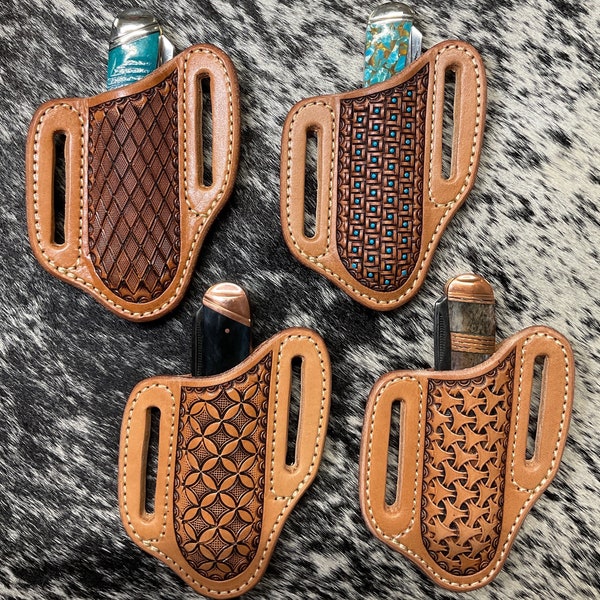 F) Handmade Knife Sheath Combo