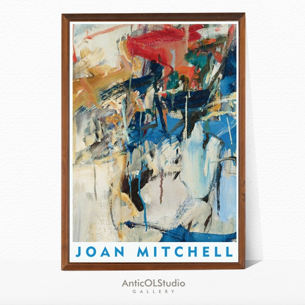 Joan Mitchell, Abstract Expressionism, Tachisme, Poster Art, Vintage, Office decor, Digital poster