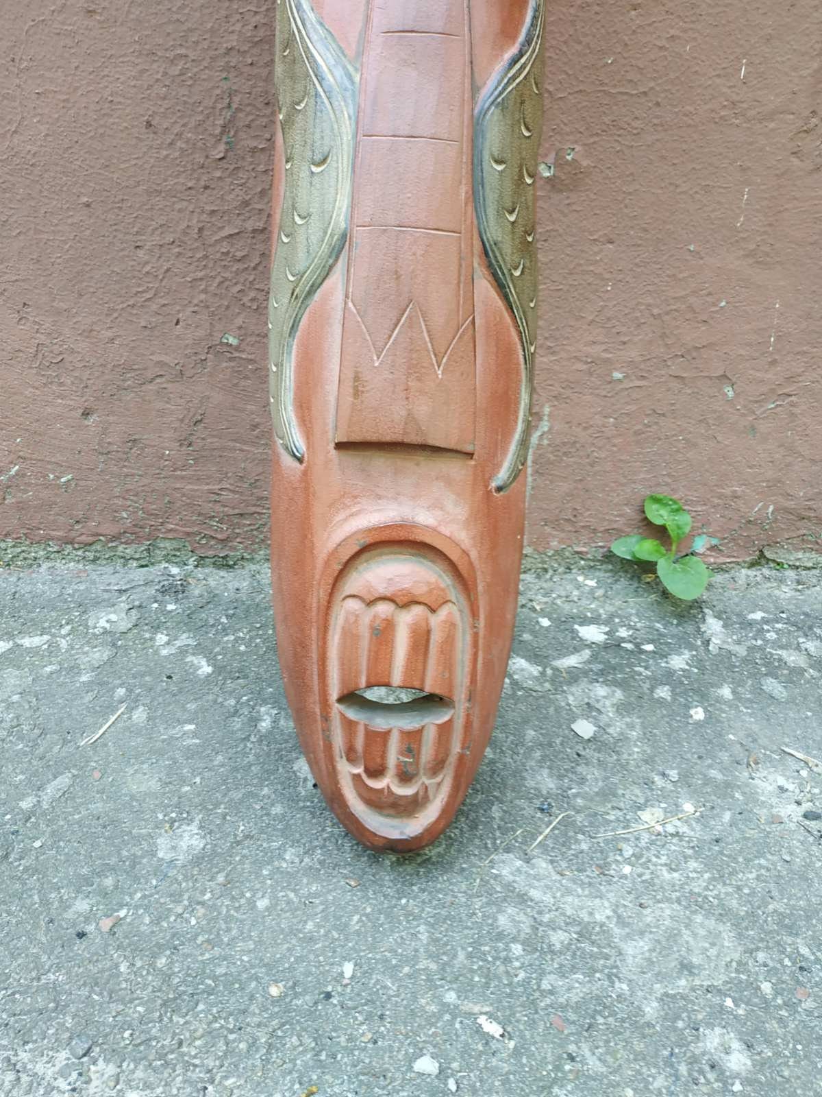 Extra Large Mask African Mask Congo Mask Shaman Mask Etsy