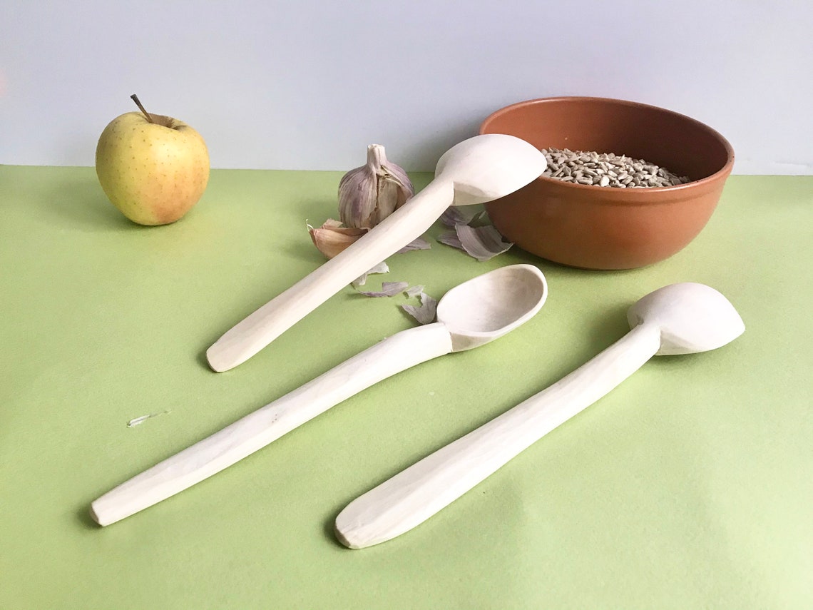 Wooden spoons village style eco friendly Enjoy the Wood Etsy
