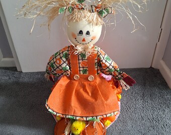 Easter bonnet scarecrow themed - NEXT DAY DELIVERY