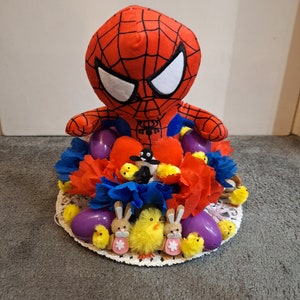 Easter bonnet Spiderman themed NEXT DAY DELIVERY image 1