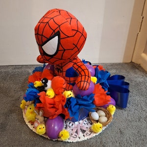 Easter bonnet Spiderman themed NEXT DAY DELIVERY image 4