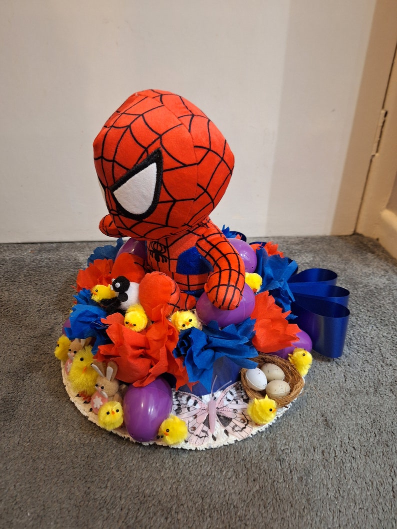 Easter bonnet Spiderman themed NEXT DAY DELIVERY image 4