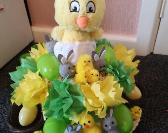 Easter bonnet chick themed - NEXT DAY DELIVERY