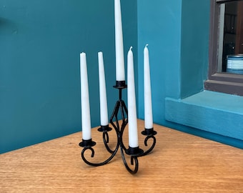 Iron Candle Holder for Five Taper Candles