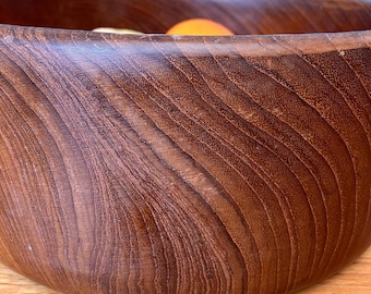 A Mid Century Teak Salad or Fruit Bowl