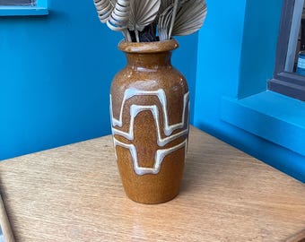 Mid Century Scheurich Vase 297-38 from West Germany 38cm tall